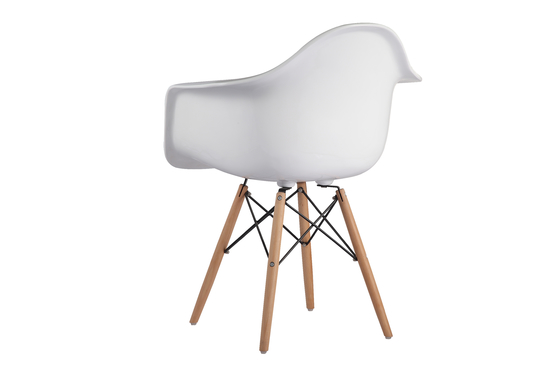 Famous Leisure Chair Eames Plastic Armchair Modern Restaurant Chairs